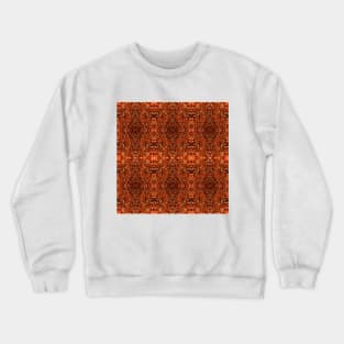 Pattern of Forest Floor in Autumn Crewneck Sweatshirt